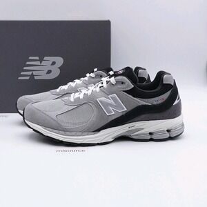 New Balance 2002R Grey Black Classics Running Shoes M2002RSG Mens